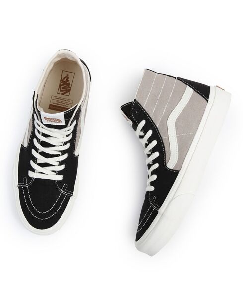 Sneakers en Cuir & Textile SK8-Hi Tapered noir/gris